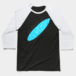 Surfboard Creative Pool Design Gift Baseball T-Shirt